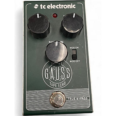 Used TC Helicon Gauss Tape Echo Effect Pedal