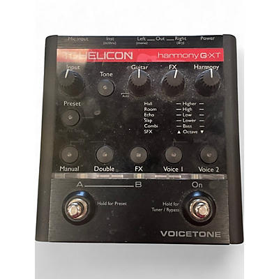 Used TC Helicon HARMONY G XT Effect Pedal