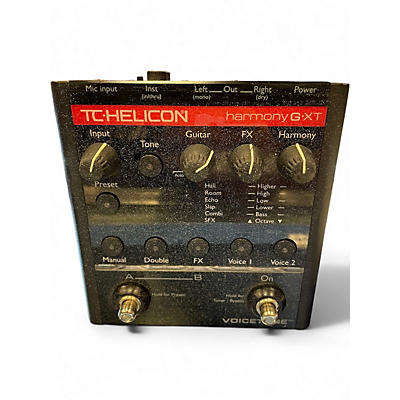 Used TC Helicon HARMONY GXT Vocal Processor