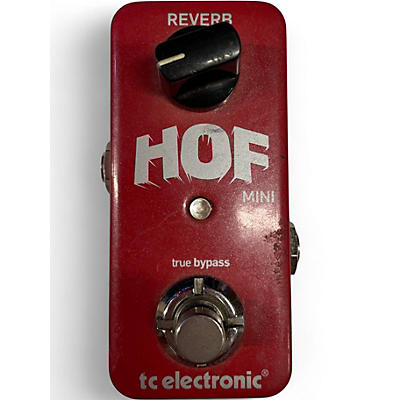 Used TC Helicon Hall of Fame 1 Mini Effect Pedal