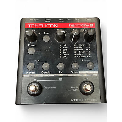 Used TC Helicon Harmony G Effect Pedal