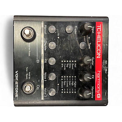 Used TC Helicon Harmony G Voicetone Effect Pedal