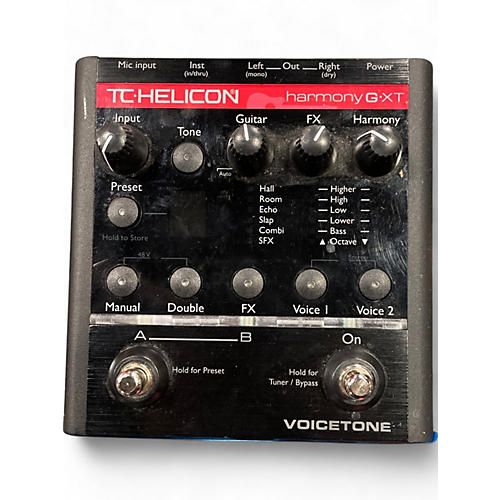 TC Helicon Used TC Helicon Harmony GTX Vocal Processor