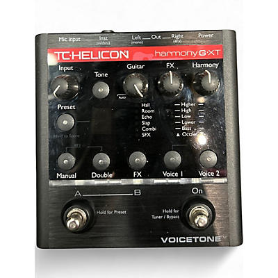 Used TC Helicon Harmony GTX Vocal Processor