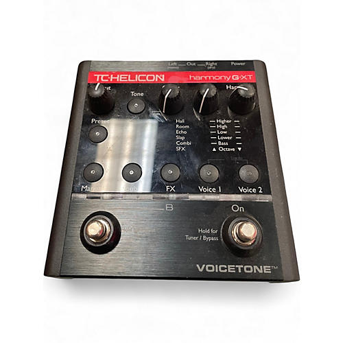 Used TC Helicon Harmony GTX Vocal Processor