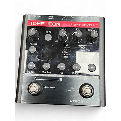 Used TC Helicon Harmony GTX Vocal Processor