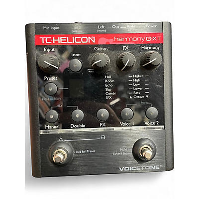 Used TC Helicon Harmony GTX Vocal Processor