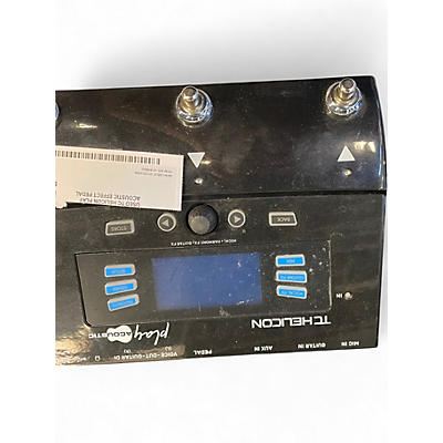 Used TC Helicon PLAY ACOUSTIC Effect Pedal