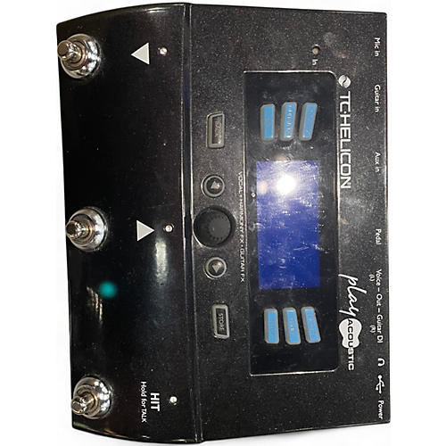 Used TC Helicon PLAY ACOUSTIC Effect Processor