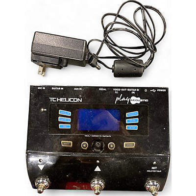 Used TC Helicon PLAY ACOUSTIC Effect Processor