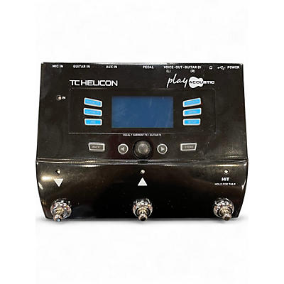 Used TC Helicon PLAY ACOUSTIC Effect Processor