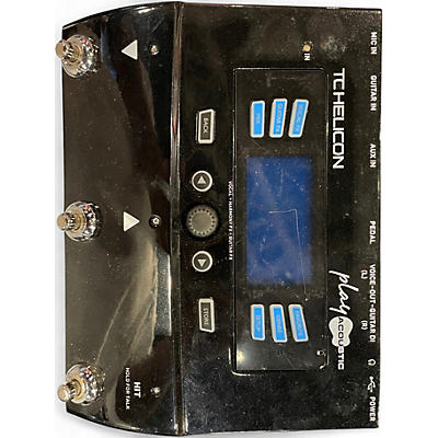 Used TC Helicon PLAY ACOUSTIC  Effect Processor