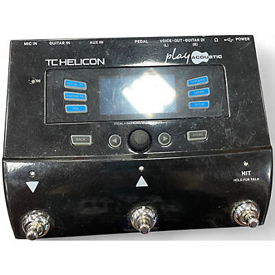 Used TC Helicon PLAY ACOUSTIC Vocal Processor