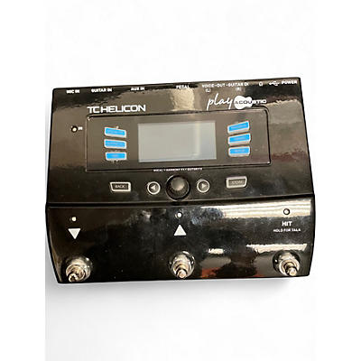 Used TC Helicon PLAYACOUSTIC Effect Pedal