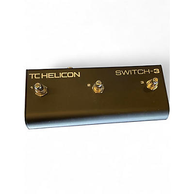 Used TC Helicon SWITCH-3 Pedal