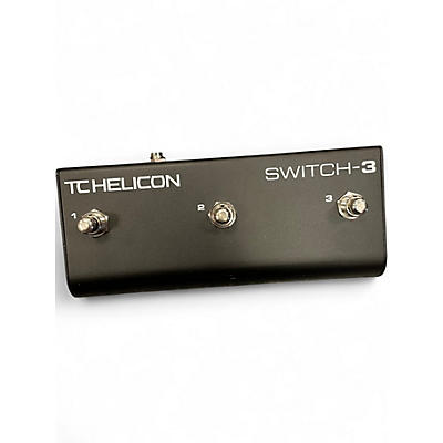 Used TC Helicon SWITCH-3 Pedal