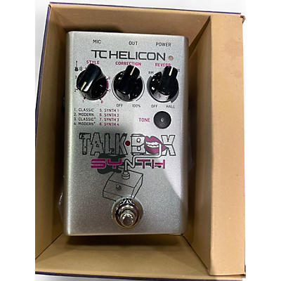 Used TC Helicon TALK BOX SYNTH Effect Pedal