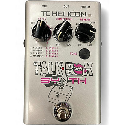 Used TC Helicon TALK BOX SYNTH Pedal