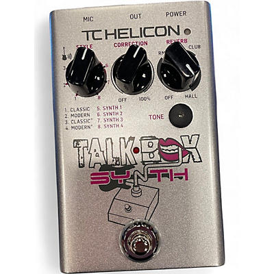 Used TC Helicon TALKBOX SYNTH Vocal Processor