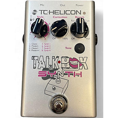 Used TC Helicon Talk Box Effect Processor