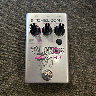 TC Helicon Used TC Helicon Talk Box Synth Effect Pedal