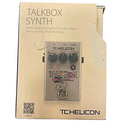 Used TC Helicon TalkBox Synth Pedal