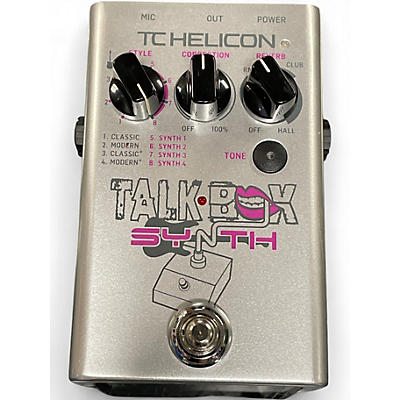 Used TC Helicon Talkbox Synth Effect Pedal