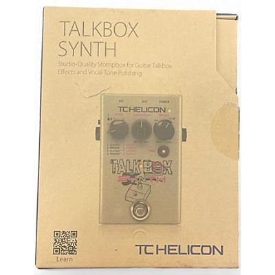 Used TC Helicon Talkbox Vocal Processor