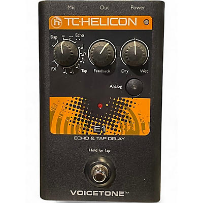 Used TC Helicon VOICE TONE E1 Effect Pedal