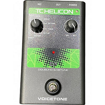 Used TC Helicon VOICETONE D1 Effect Pedal