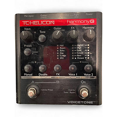Used TC Helicon VOICETONE HARMONY G Effect Pedal