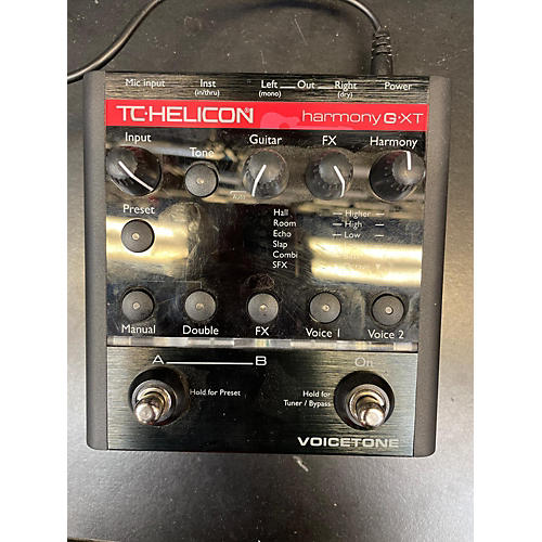 TC Helicon Used TC Helicon VOICETONE HARMONY GXT Vocal Processor