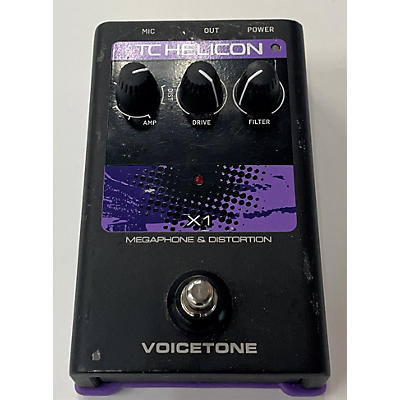 Used TC Helicon VOICETONE X1 Effect Pedal