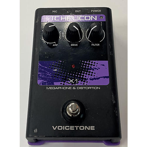 TC Helicon Used TC Helicon VOICETONE X1 Effect Pedal