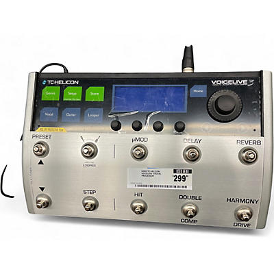 Used TC Helicon VoiceLive 3 Vocal Processor