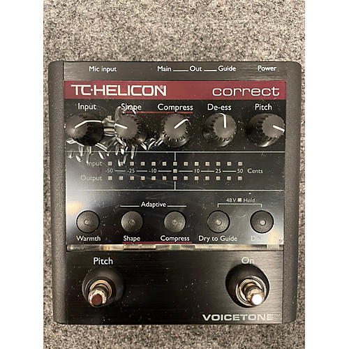 TC Helicon Used TC Helicon VoiceTone Correct Vocal Processor