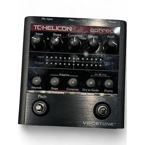 TC Helicon Used TC Helicon VoiceTone Correct Vocal Processor