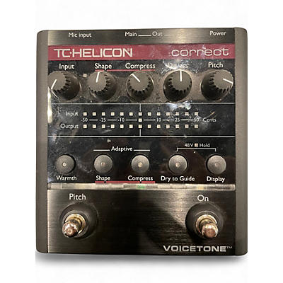 Used TC Helicon VoiceTone Correct Vocal Processor