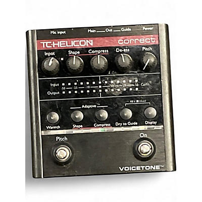 Used TC Helicon VoiceTone Correct Vocal Processor