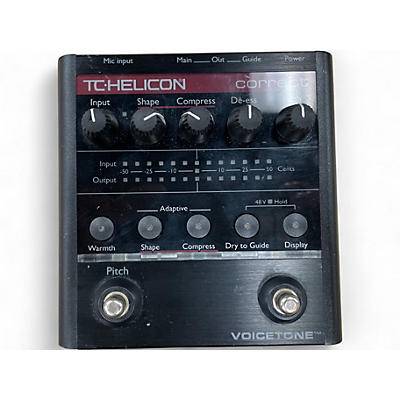 Used TC Helicon VoiceTone Correct Vocal Processor