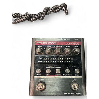Used TC Helicon VoiceTone Correct Vocal Processor
