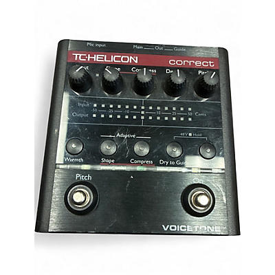 Used TC Helicon VoiceTone Correct Vocal Processor