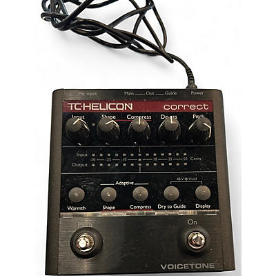 Used TC Helicon VoiceTone Correct Vocal Processor