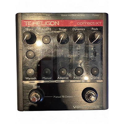 TC Helicon Used TC Helicon VoiceTone Correct XT Vocal Processor