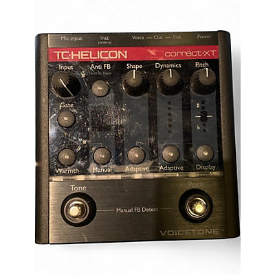 Used TC Helicon VoiceTone Correct XT Vocal Processor