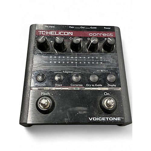 Used TC Helicon VoiceTone Correct XT Vocal Processor