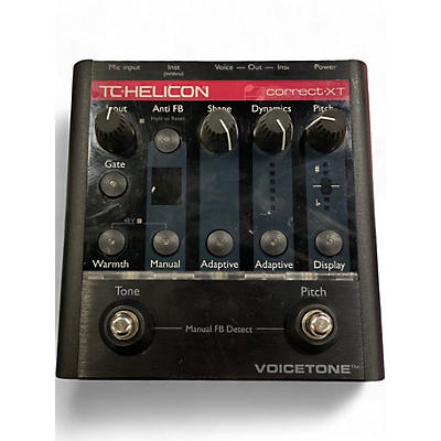 Used TC Helicon VoiceTone Correct XT Vocal Processor