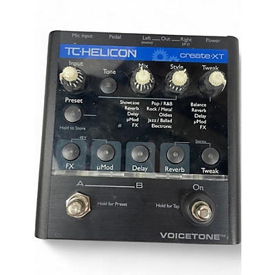 TC Helicon Used TC Helicon VoiceTone Create XT Vocal Processor