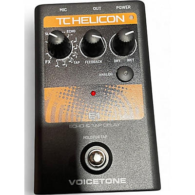 Used TC Helicon VoiceTone E1 Effect Pedal