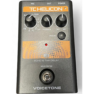 Used TC Helicon VoiceTone E1 Vocal Processor